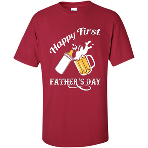 Happy First Father's Day T-shirt 2017