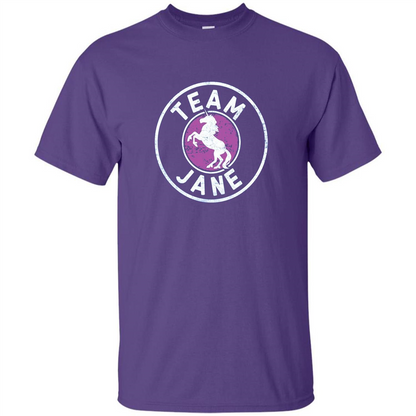 Team Jane Racing Team T-Shirts Purple