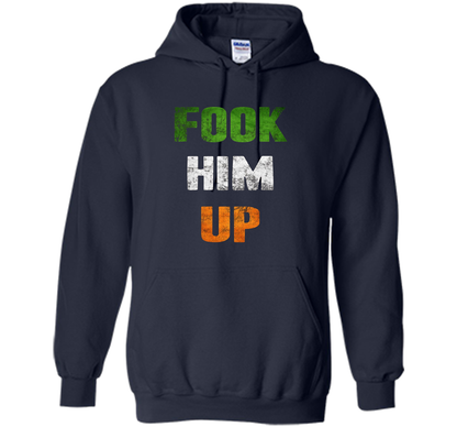 Fook Him Up Irish Boxing T-shirt - Funny Fight Tee shirt
