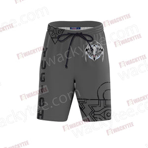 Yu-Gi-Oh! Blue Eyes White Dragon Beach Shorts