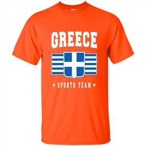 GREECE T-shirt Greek Flag T-shirt Sports Team