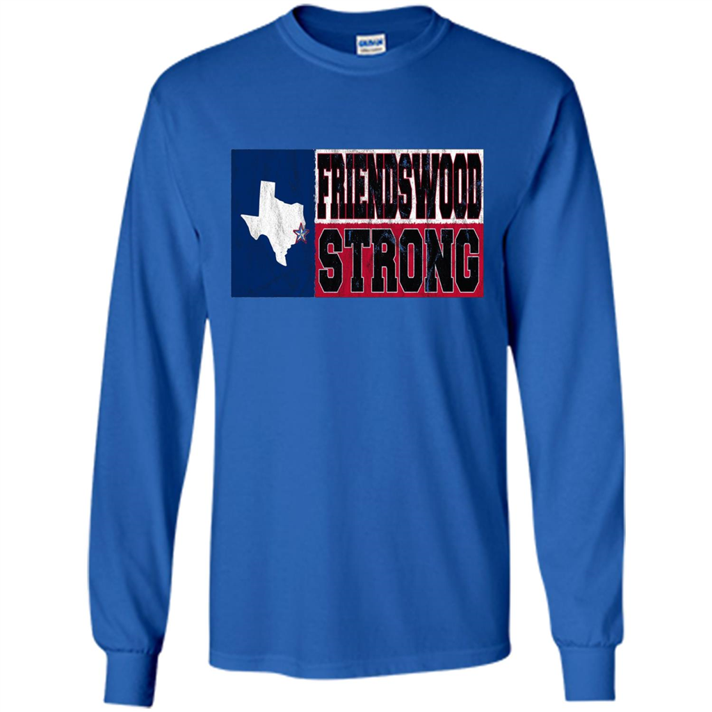 Friendswood Strong - Texas Flag - Friendswood Pride T-shirt Royal