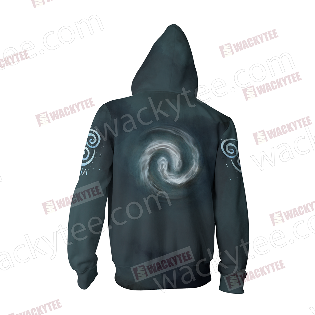 Avatar: The Last Airbender Airbending Zip Up Hoodie Jacket