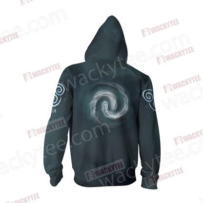 Avatar: The Last Airbender Airbending Zip Up Hoodie Jacket