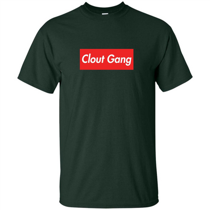 Clout Gang T-shirt Forest Green