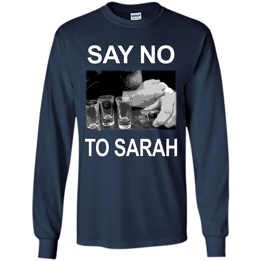 Say No To Sarah T-shirt Navy
