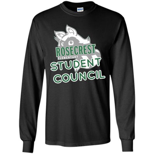 Rosecrest Elementary Student Council T-Shirt Orange