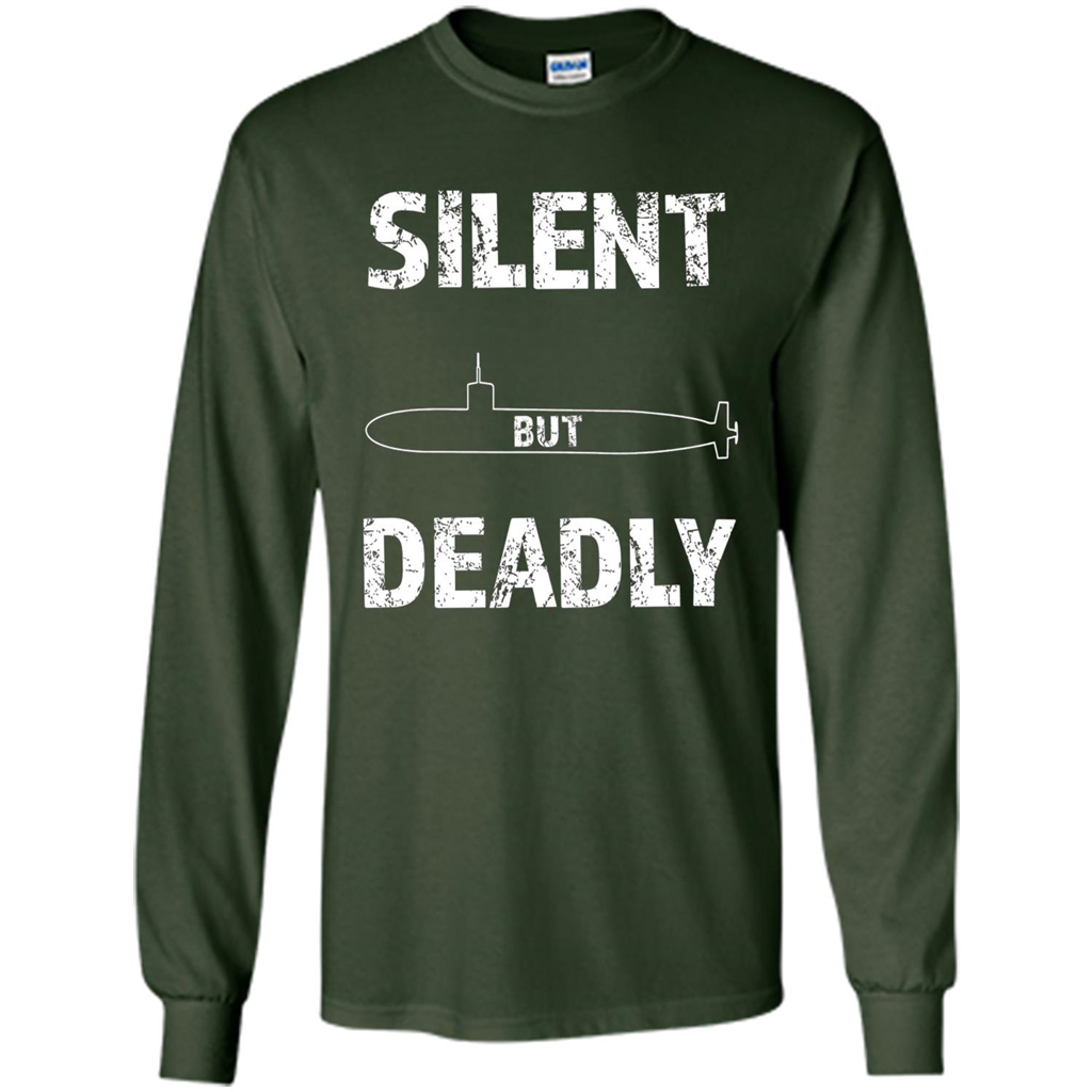 Submariners T-shirt Silent But Deadly T-shirt Forest Green