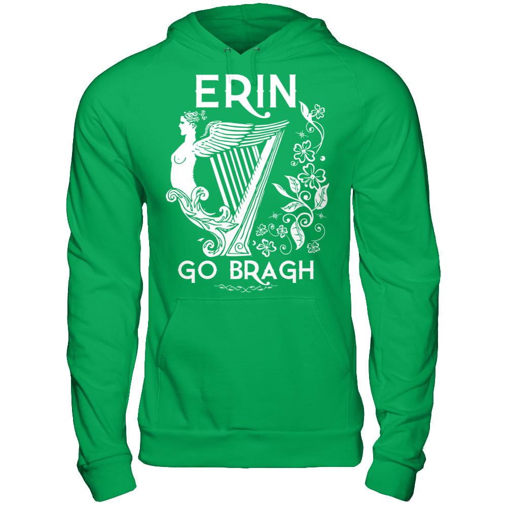 Erin Go Bragh T-shirt Gildan - Pullover Hoodie Irish Green