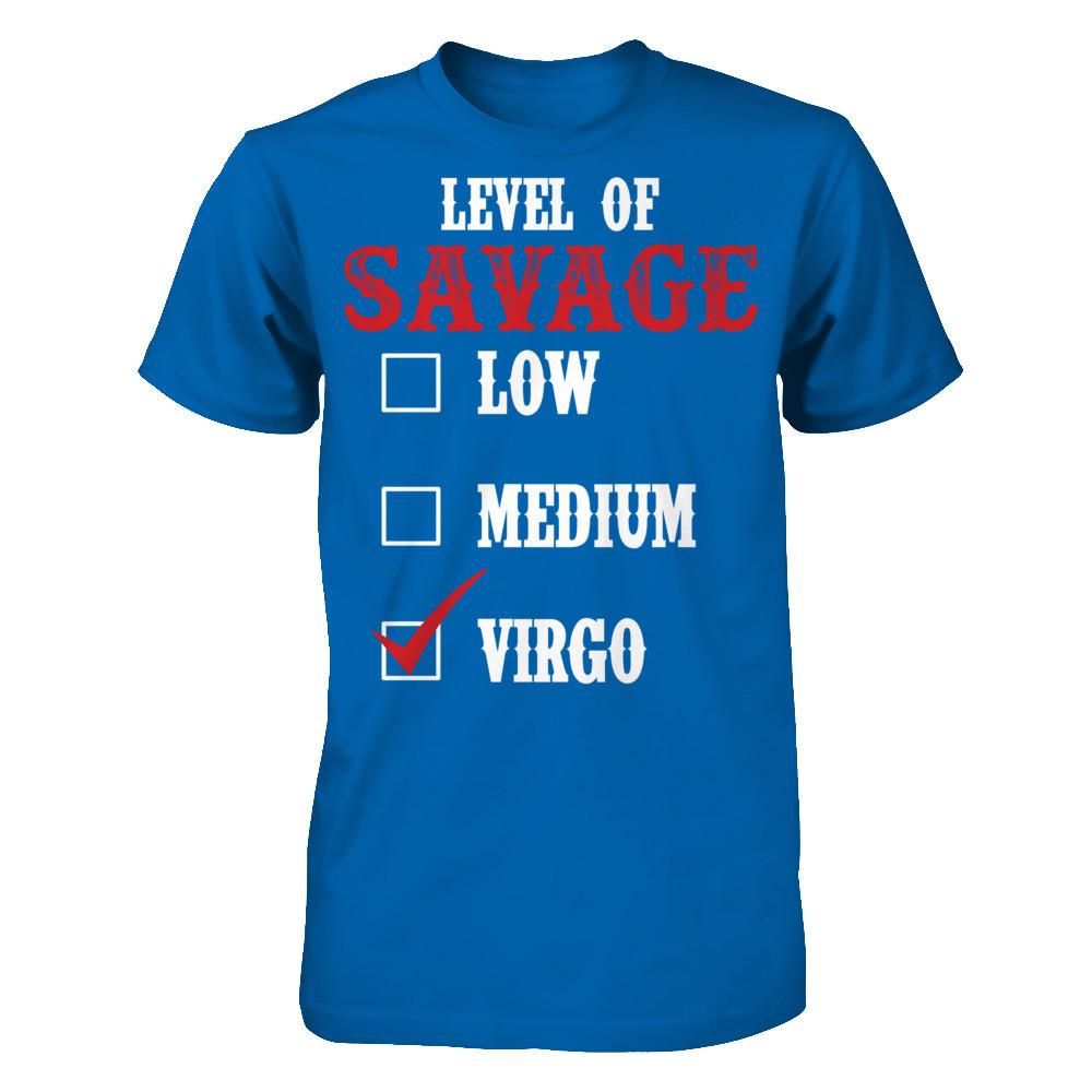 Vigro - Level Of Savage Gildan - Short Sleeve Tee Royal