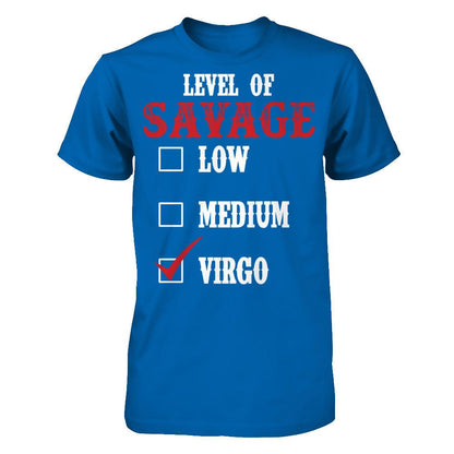 Vigro - Level Of Savage Gildan - Short Sleeve Tee Royal