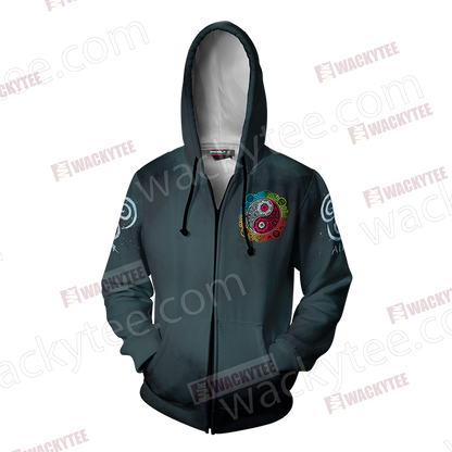 Avatar: The Last Airbender Airbending Zip Up Hoodie Jacket