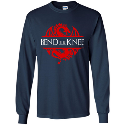 Bend The Knee T-shirt Navy