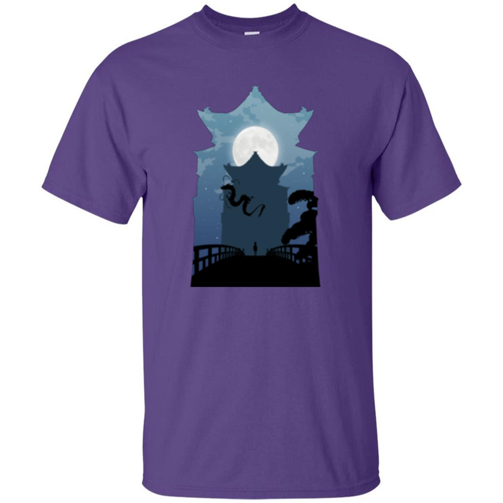 Chinese Dragon T-shirt Purple