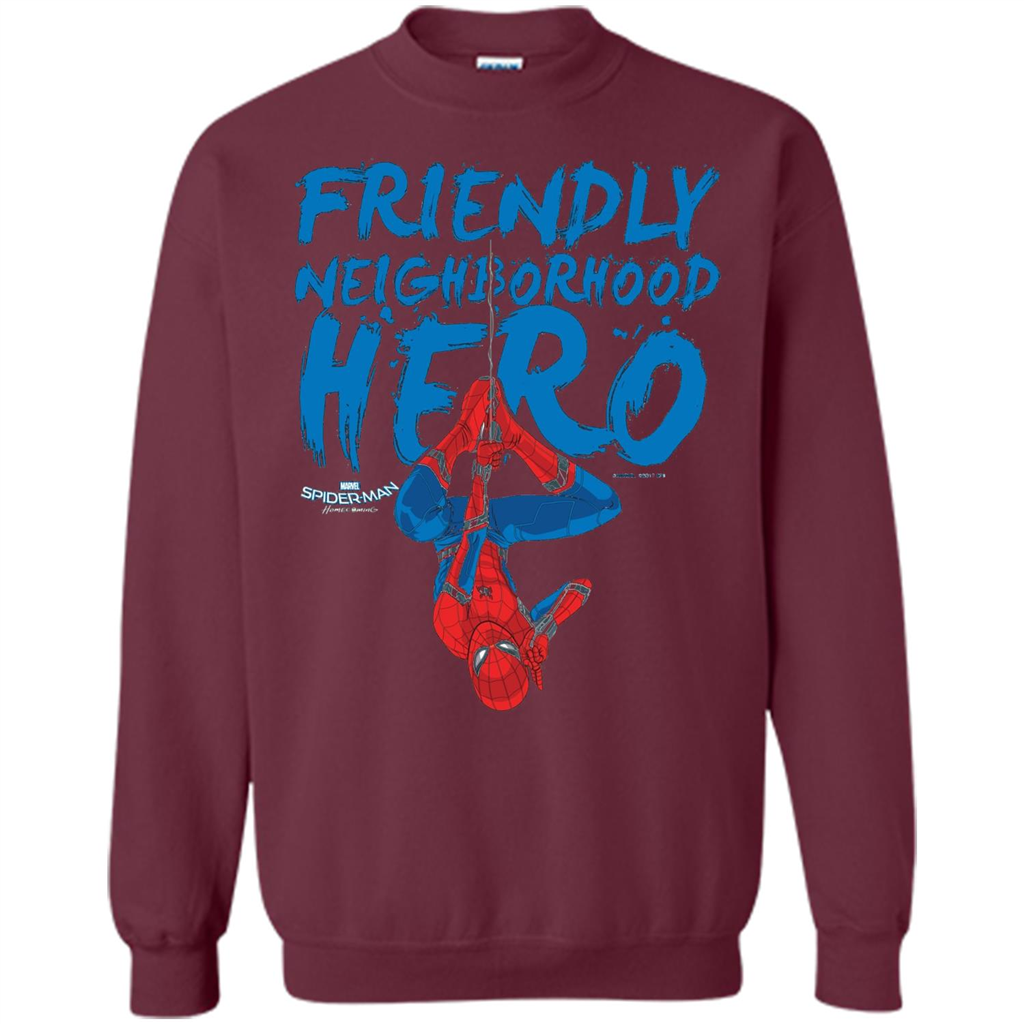 Homecoming Friendly Neighborhood Hero T-shirt Maroon