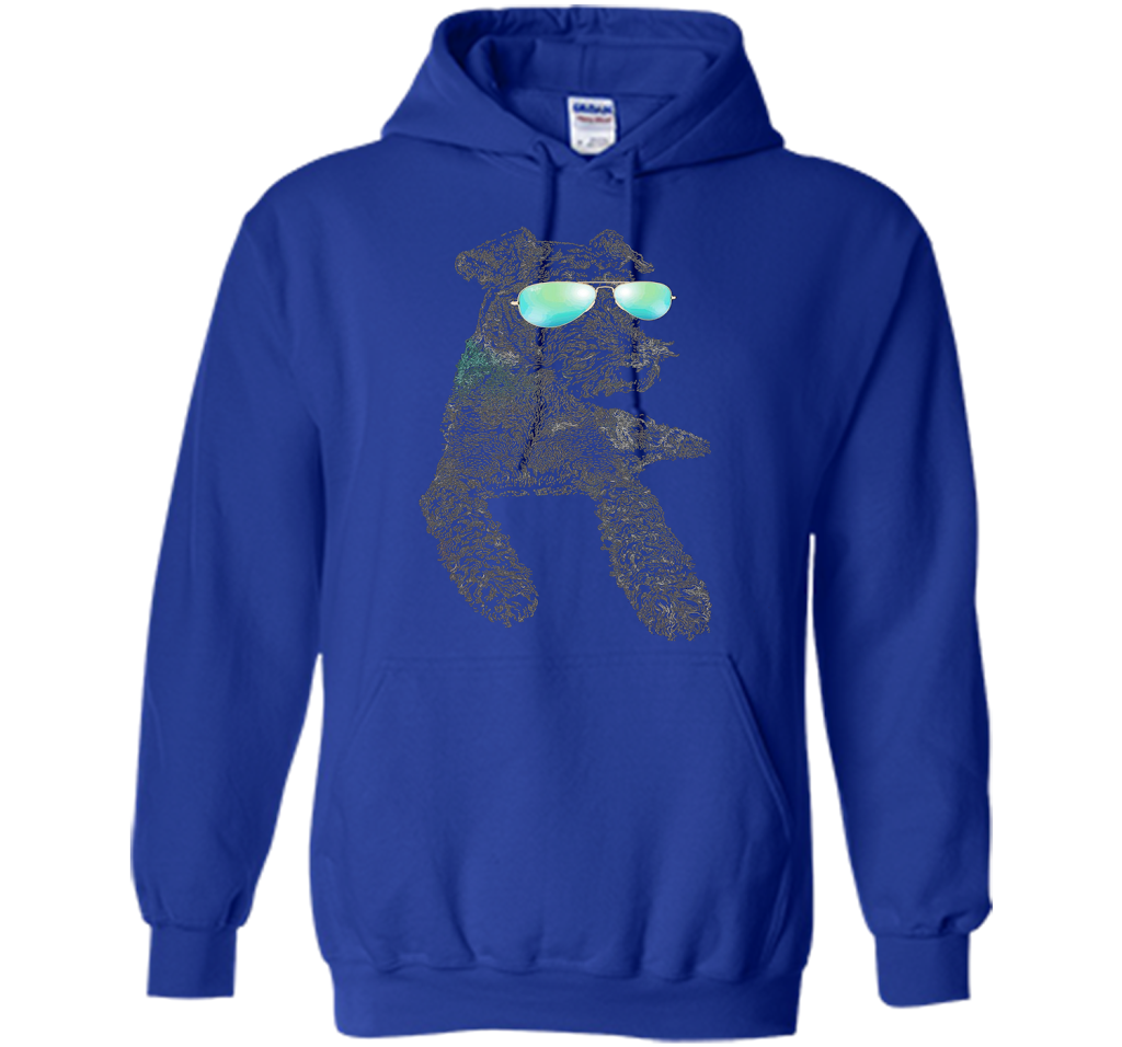 Airedale Terrier Shirts Neon Dog Shirt Funny Loves Animal cool shirt Royal