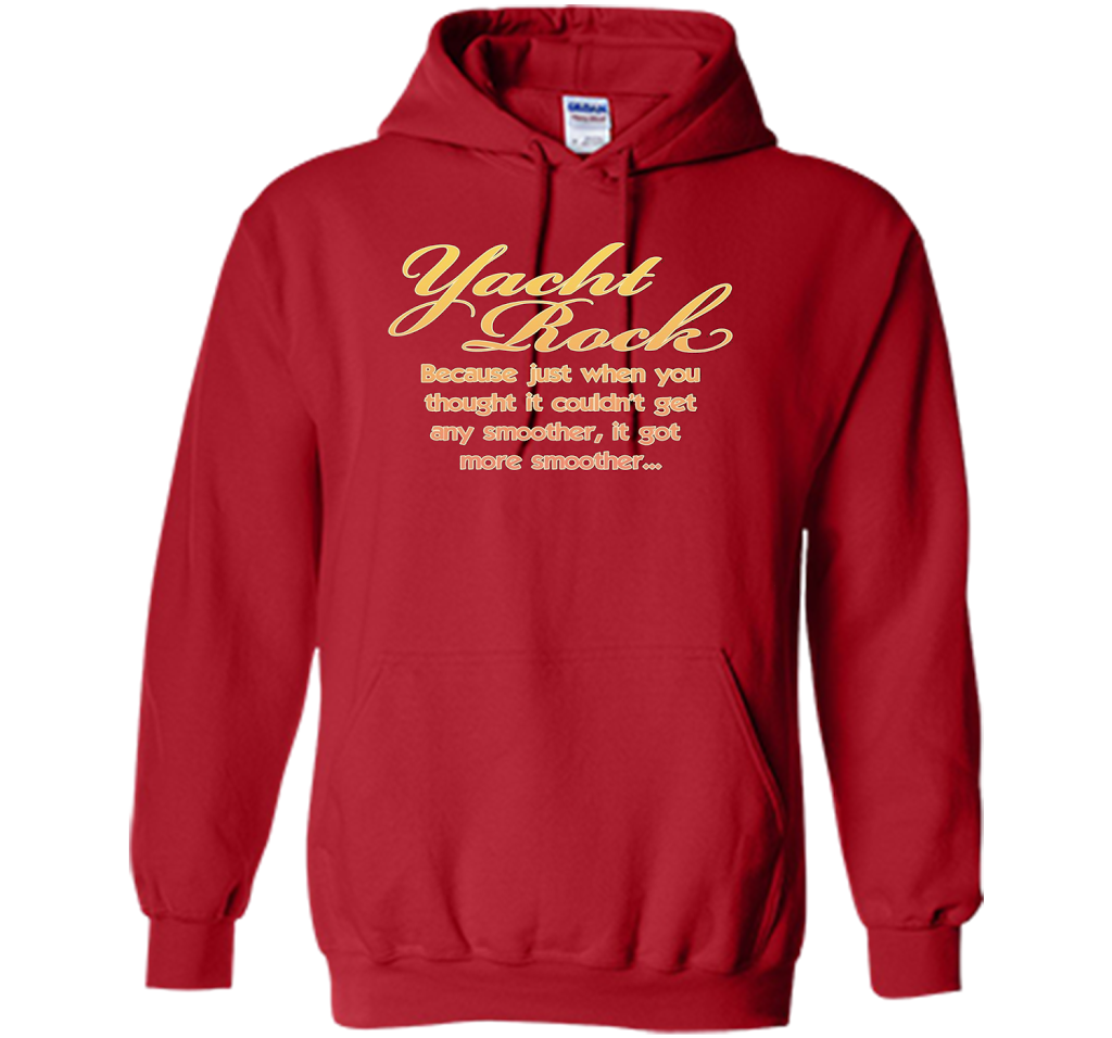 Yacht Rock Music T-Shirt Red