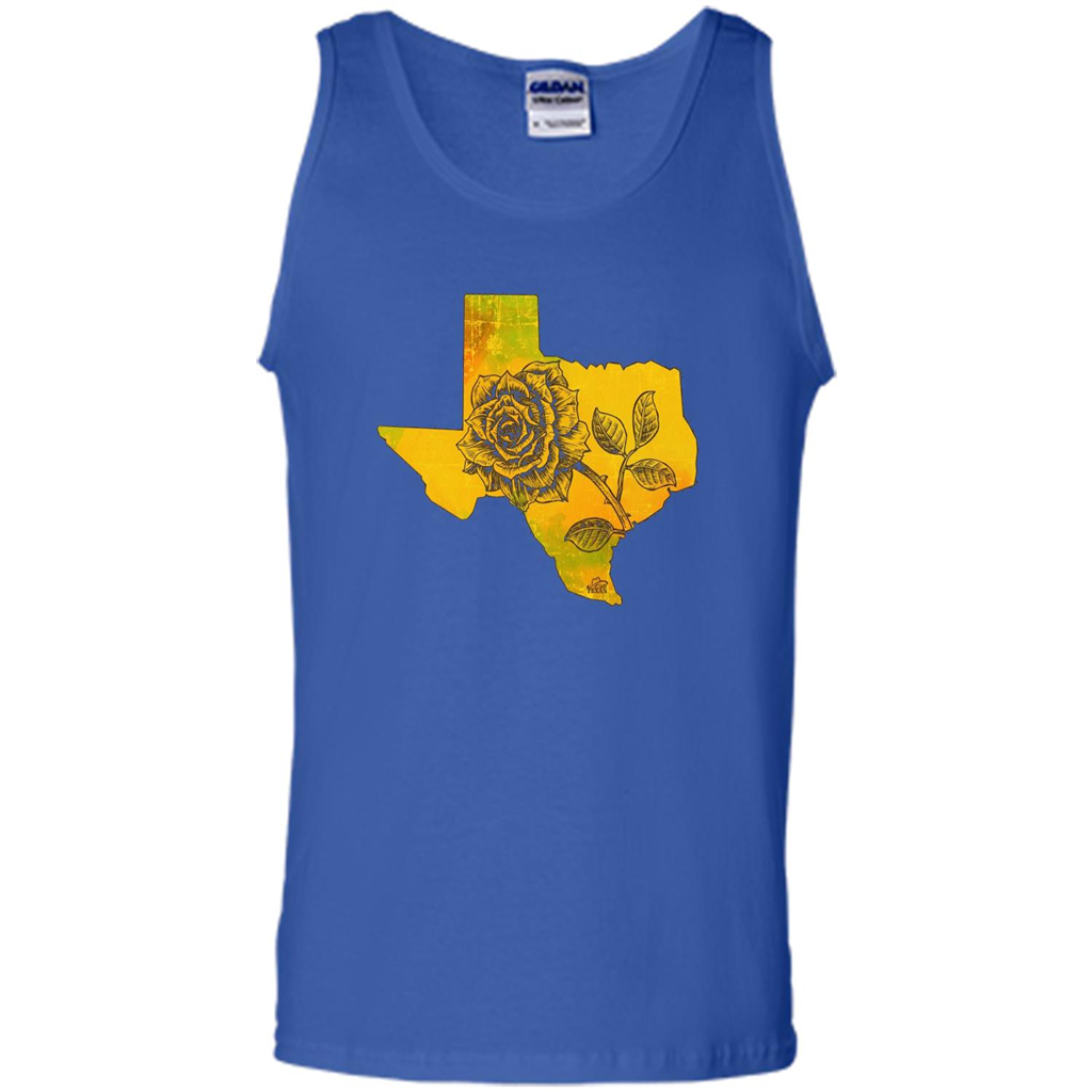 Yellow Rose Of Texas T-Shirt Royal