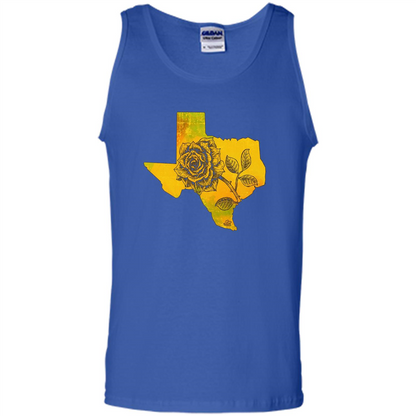 Yellow Rose Of Texas T-Shirt Royal