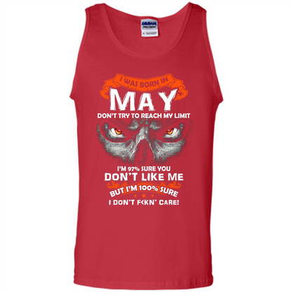 May T-shirt I Was Born In May T-shirt Red