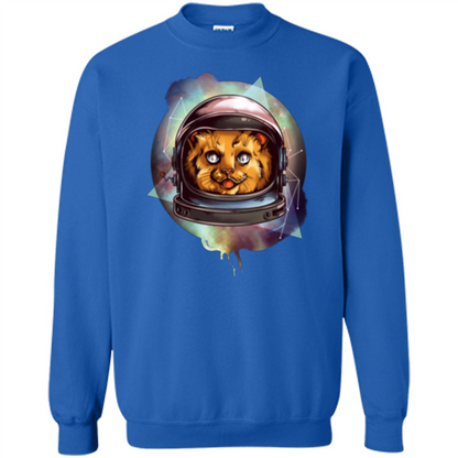 Space Kitty T-shirt Royal