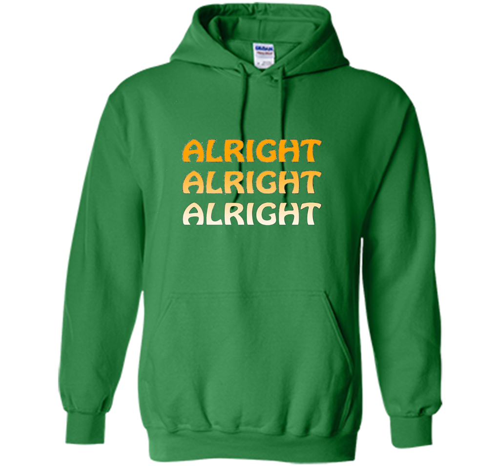 Alright Alright Alright T-shirt Irish Green