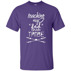 Back To School T-shirt Teaching My Second Grade Tribe