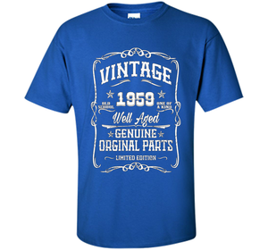 Made In 1959 58th Birthday 58 Years Old T-shirt