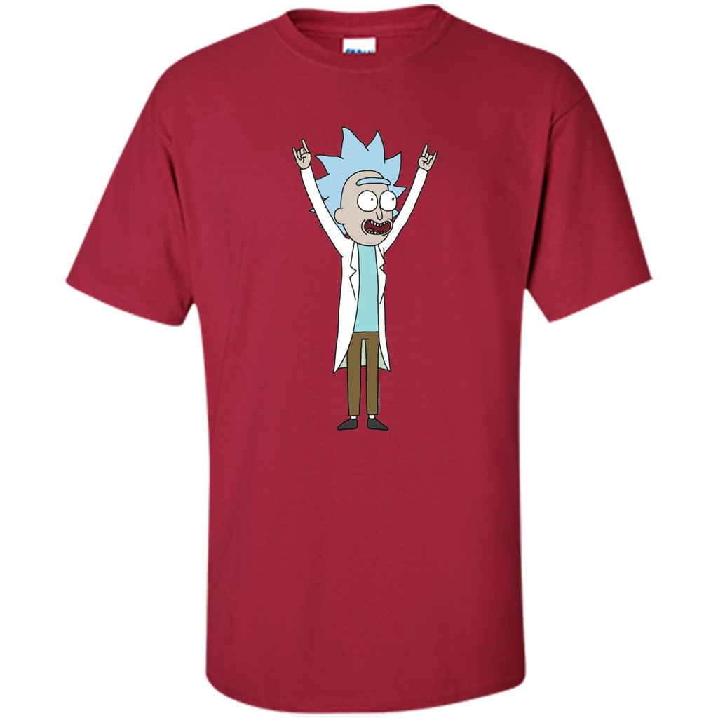 Movie Lover. Tiny Rick T-shirt Cardinal