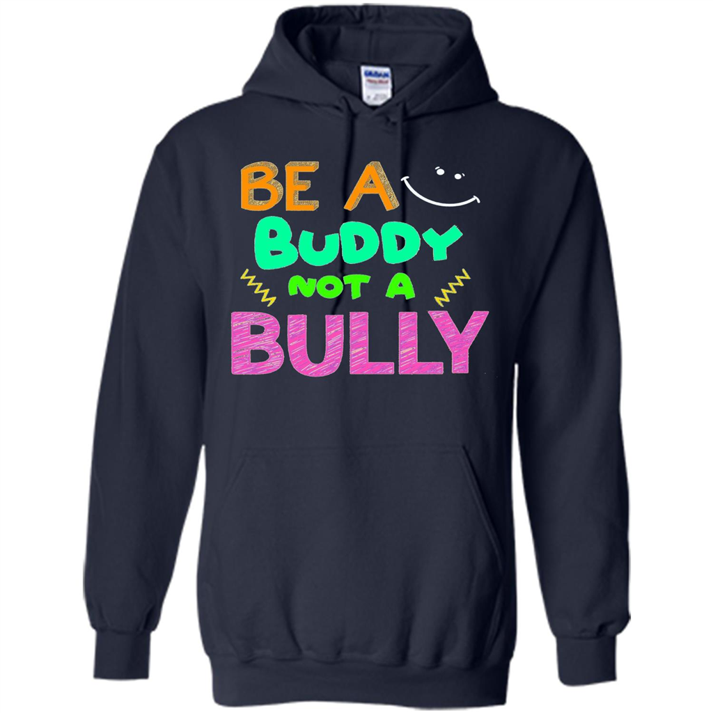 Be A Buddy Not A Bully T-shirt Navy