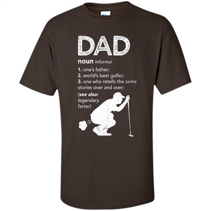 Father's Day T-shirt Funny Dad Definition Dark Chocolate