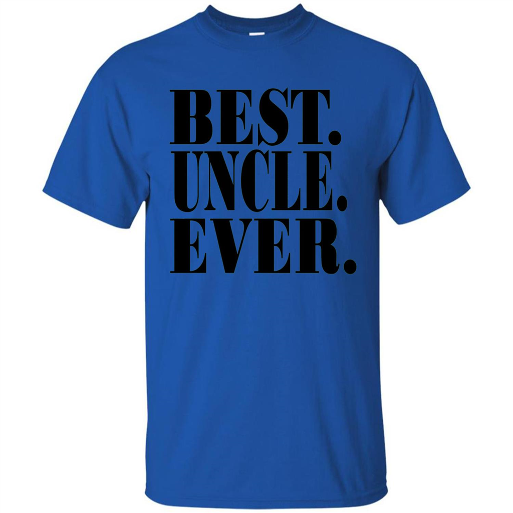 Best Uncle Ever T-shirt Royal