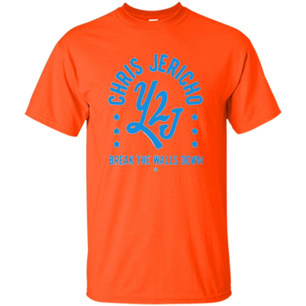 Chris Jericho Break The Walls Down T-shirt Orange