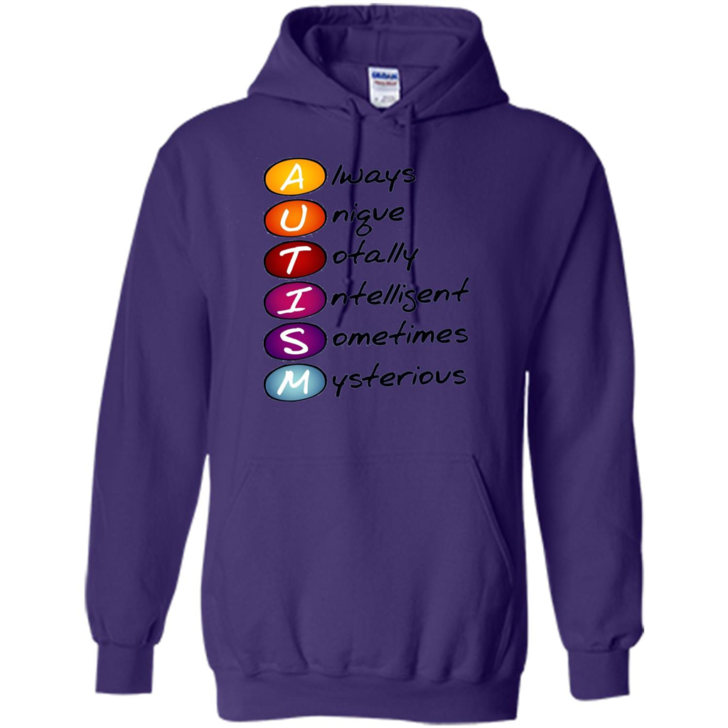 Autism Awareness Definition T-shirt Purple