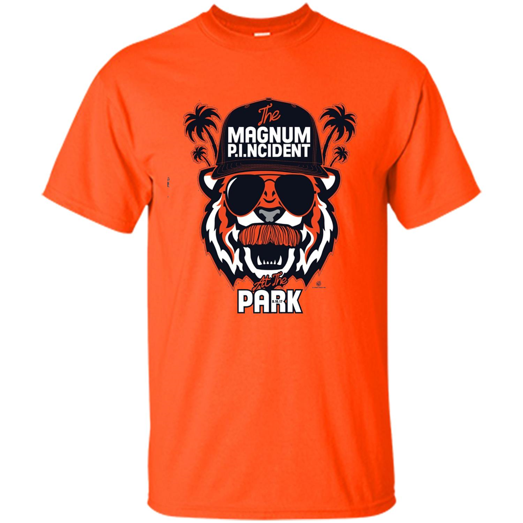 The Magnum P.I.NCIDENT At The Park T-shirt Orange