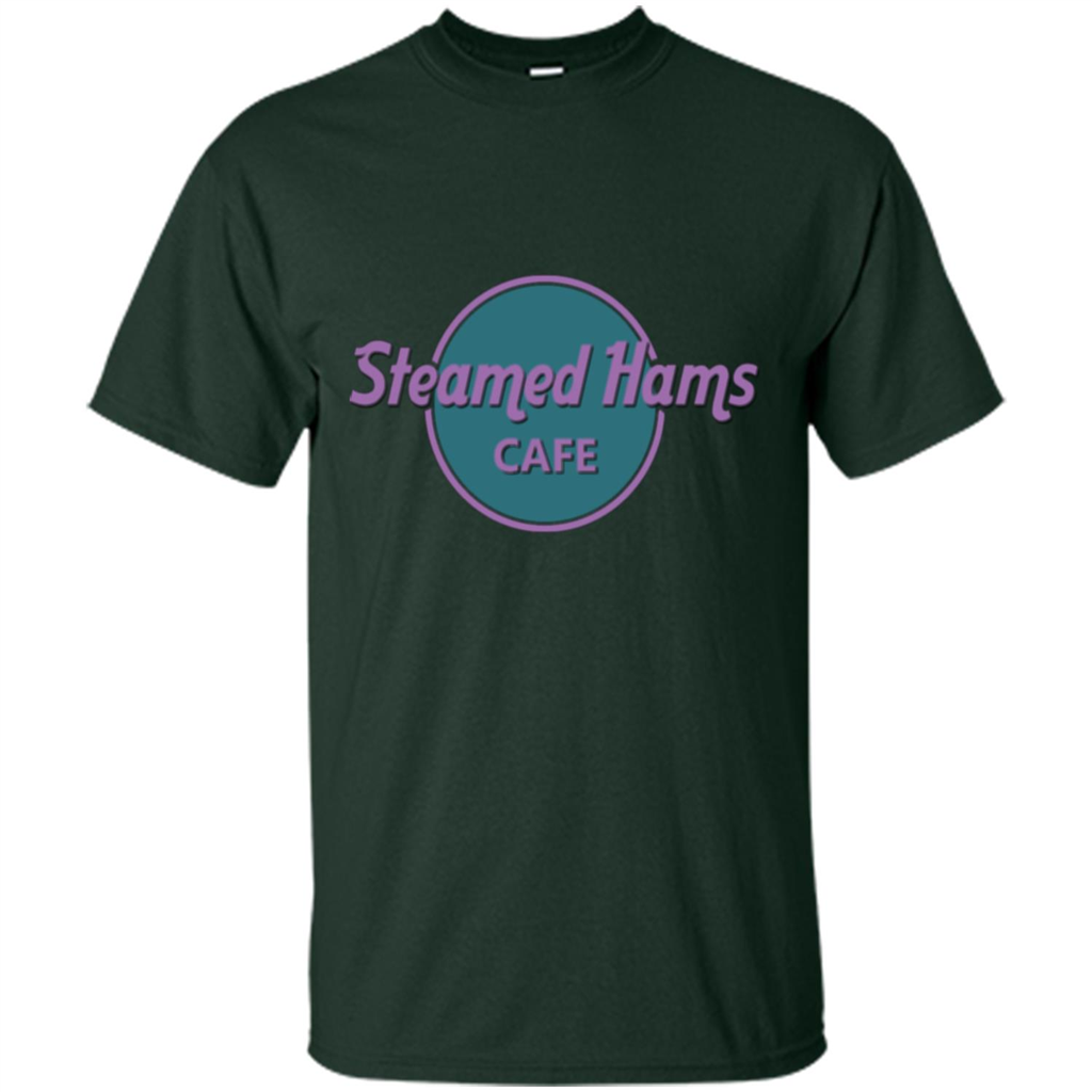 Steamed Hams Cafe T-shirt Forest Green