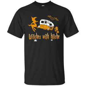 Halloween T-shirt Witches With Hitches T-shirt