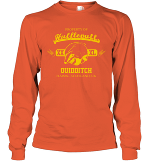 Property Of Hufflepuff Quidditch Harry Potter Long Sleeve T-Shirt