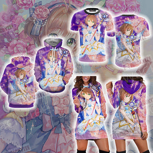 Cardcaptor Sakura New 3D Hoodie Dress