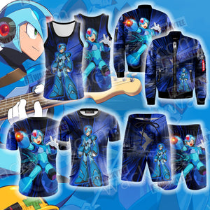 Mega Man X New Style Unisex 3D T-shirt