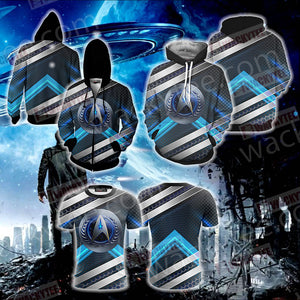 Star Trek New Look Unisex 3D Hoodie