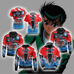 Yu Yu Hakusho - Yusuke Urameshi New Unisex 3D Hoodie