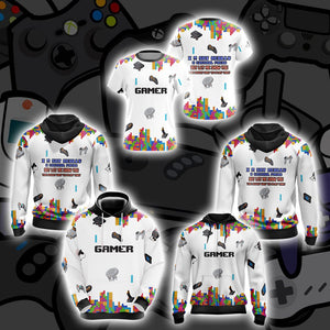 I'm Not Really A Control Freak But Let Me Show You The Right Way To Play That Gamer Unisex Zip Up Hoodie