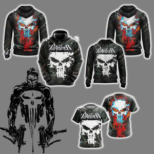 The Punisher New Look Unisex 3D Hoodie