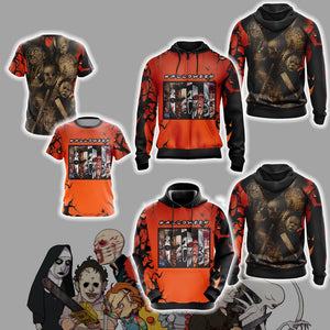 Horror Characters Halloween TV Show Unisex 3D Hoodie