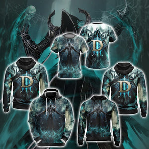Diablo Diablo Reaper Of Souls Unisex Zip Up Hoodie Jacket