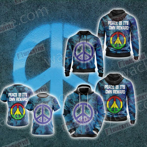 Peace Is It's Own Reward Unisex 3D Hoodie