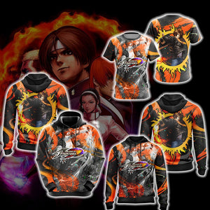 The King of Fighters - Kyo Kusanagi Unisex 3D Hoodie