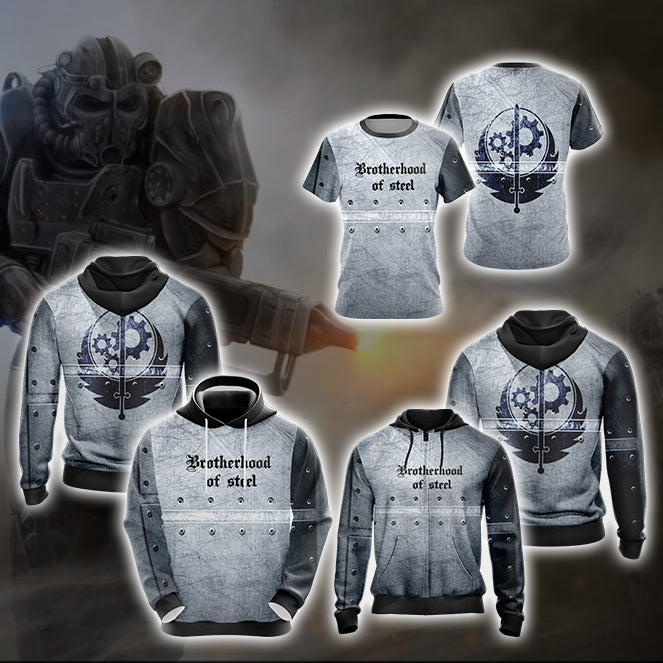 Fallout 4 - Brotherhood of steel Unisex 3D T-shirt