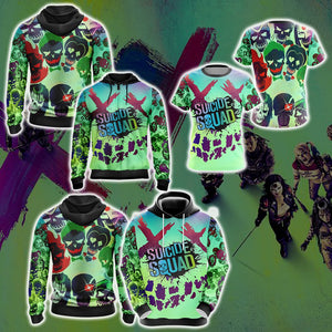 Suicide Squad New Style Zip Up Hoodie